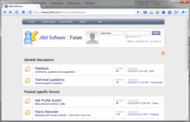 Jitbit AspNetForum screenshot